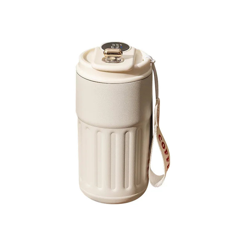 Termo Inteligente 450ml con Pantalla Temperatura - Acero Inoxidable 316