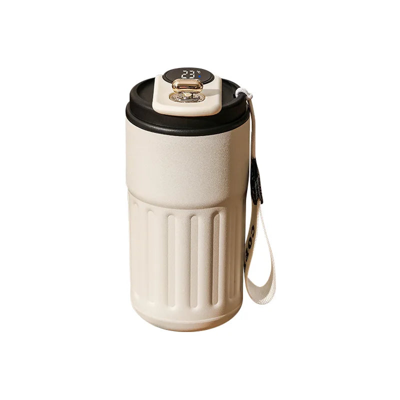 Termo Inteligente 450ml con Pantalla Temperatura - Acero Inoxidable 316