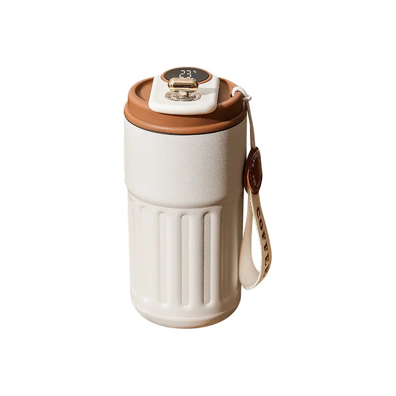 Termo Inteligente 450ml con Pantalla Temperatura - Acero Inoxidable 316